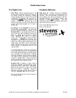 Preview for 58 page of Stevens Aero Model Built It! Daddy-O 525 Build Instructions