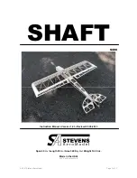 Предварительный просмотр 1 страницы Stevens Aero Model SHAFT S400 Instruction Manual