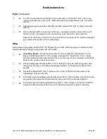 Preview for 20 page of Stevens AeroModel Ace 100 Instructions Manual