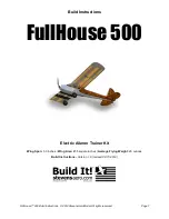 Stevens AeroModel Build It! FullHouse 500 Build Instructions preview