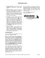 Preview for 65 page of Stevens AeroModel Build It! FullHouse 500 Build Instructions