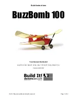 Stevens AeroModel BuzzBomb 100 Build Instructions preview