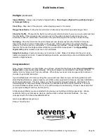 Preview for 35 page of Stevens AeroModel Clipped-Wing Taylorcraft Build Instruction Manual