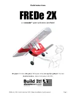 Stevens AeroModel FreDe 2X Build Instructions preview