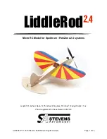 Preview for 1 page of Stevens AeroModel LiddleRod 2.4 User Manual