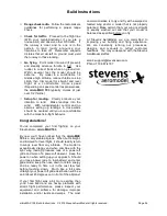 Preview for 35 page of Stevens AeroModel microMAX 103 Build Instructions