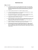 Preview for 20 page of Stevens AeroModel Swift 100 Build Instructions