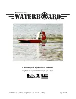 Preview for 1 page of Stevens AeroModel WaterBoard PondFlyer Manual