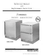 Preview for 1 page of Stevens Silver King SKFB27 Technical Manual And Replacement Parts List