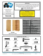 Stevens tot mate TM2084R Assembly Instruction Manual preview