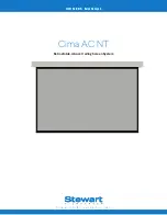 Stewart Audio Cima AC NT Owner'S Manual preview