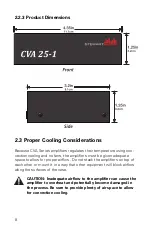 Preview for 8 page of Stewart Audio CVA 25-1 Owner'S Manual