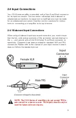 Preview for 9 page of Stewart Audio CVA 25-1 Owner'S Manual