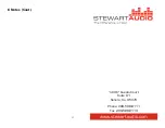 Preview for 14 page of Stewart Audio CVA50MX-1 Owner'S Manual