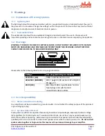 Предварительный просмотр 2 страницы Stewart Audio FLX-E Series Operation Manual