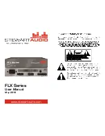 Stewart Audio FLX SERIES User Manual preview