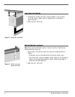 Предварительный просмотр 6 страницы Stewart Filmscreen Corp Stealth Trapdoor Electriscreen Owner'S Manual