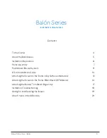 Preview for 3 page of Stewart Filmscreen Balon Series Owner'S Manual