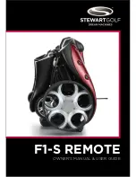 Stewart Golf F1-S REMOTE Owner'S Manual & User Manual preview