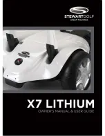 Preview for 1 page of Stewart Golf X7 Lithium Owner'S Manual & User Manual