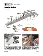 Предварительный просмотр 1 страницы Stewart MacDonald Erlewine Neck Jig Instructions Manual