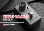 StewMac MXR PHASE 90 Instructions Manual preview