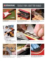 Предварительный просмотр 10 страницы StewMac OFFSET TREM Assembly Instructions Manual