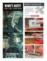 Предварительный просмотр 18 страницы StewMac OFFSET TREM Assembly Instructions Manual