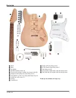 Предварительный просмотр 3 страницы StewMac S-STYLE GUITAR KIT Assembly Instructions Manual