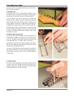 Предварительный просмотр 9 страницы StewMac S-STYLE GUITAR KIT Assembly Instructions Manual