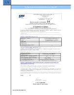 Предварительный просмотр 5 страницы STF-Filtros FMA-2000 series Installation, Operation And Maintenance Manual