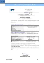 Предварительный просмотр 5 страницы STF-Filtros FMA-3000 Installation, Operation And Maintenance Manual