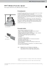 Предварительный просмотр 3 страницы STG-BEIKIRCH WPS 2 Series Technical Information And Operating Instructions