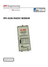 STI Engineering rfi-9256 User Manual preview