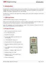 Предварительный просмотр 5 страницы STI Engineering rfi-9256 User Manual