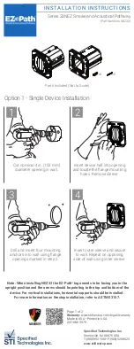 Preview for 1 page of STI Ez Path 33NEZ Series Installation Instructions