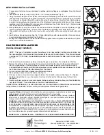 Preview for 2 page of STI EZ-Path Series Installation Sheet