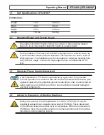 Preview for 5 page of STI P/M STI-2418LP Operating Manual