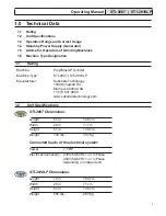 Предварительный просмотр 3 страницы STI P/M STI-2807 Operating Manual