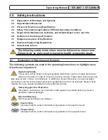 Предварительный просмотр 5 страницы STI P/M STI-2807 Operating Manual