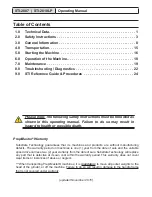 Предварительный просмотр 2 страницы STI Prep/Master 2807 Operating Manual