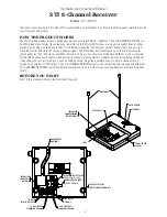 STI STI-34108 Installation And Operation Manual preview