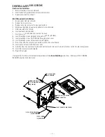 Preview for 2 page of STI STI-34108 Installation And Operation Manual