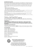 Preview for 8 page of STI STI-34108 Installation And Operation Manual