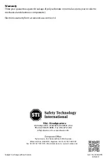 Предварительный просмотр 8 страницы STI Stopper II Series Manual