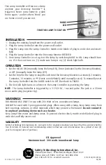 Preview for 6 page of STI Wireless Driveway Monitor STI-30100 Installation And Operation Manual