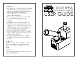 Sticky Brick HYDROBRICK MAXX User Manual preview