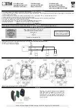 Предварительный просмотр 3 страницы Stid Architect LEGIC ARC Le2 Series Installation Instructions Manual