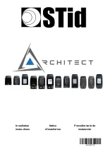 Stid Architect SE7-ARC-DE-02 Installation Instructions Manual предпросмотр