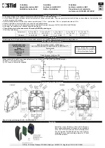 Предварительный просмотр 3 страницы Stid Architect SE7-ARC-DE-02 Installation Instructions Manual